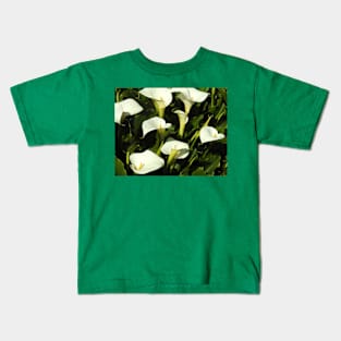 Nature, Wildflowers, Calla Lily Kids T-Shirt